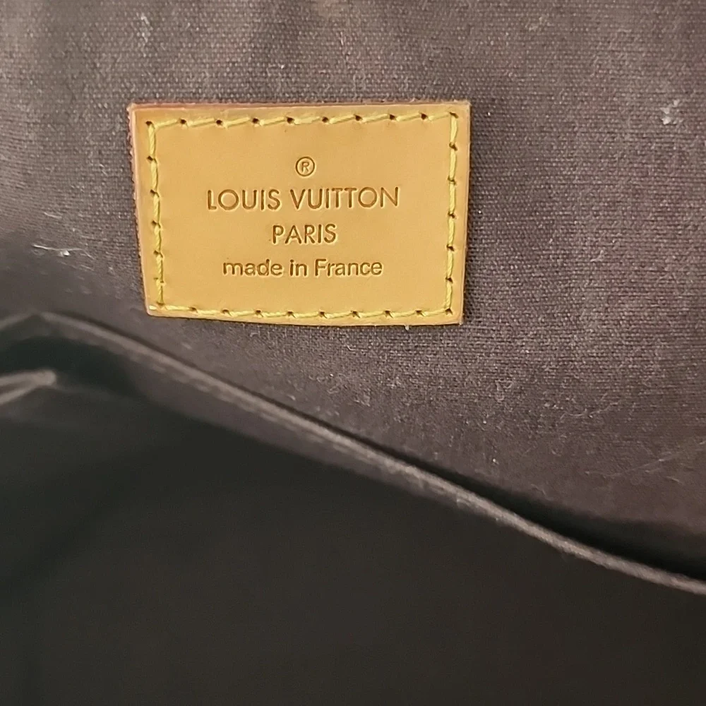Louis Vuitton Monogram Vernis Bellevue GM Tote Bag in Amaranth Purple